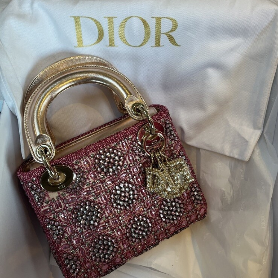 LADY DIOR MINI PERLAS