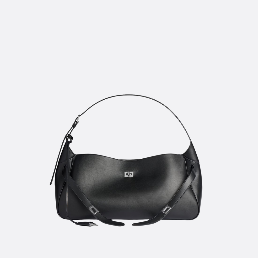 CARTERA DE HOMBRO MEDIANO BEL AIR PARA ELLA EN NEGRO – BALENCIAGA