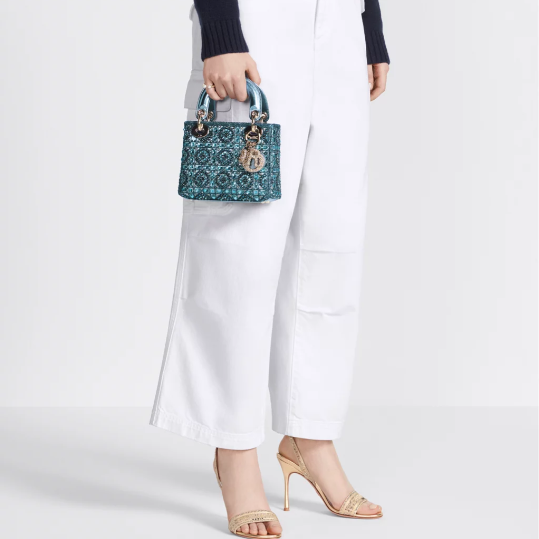 LADY DIOR MINI PERLAS