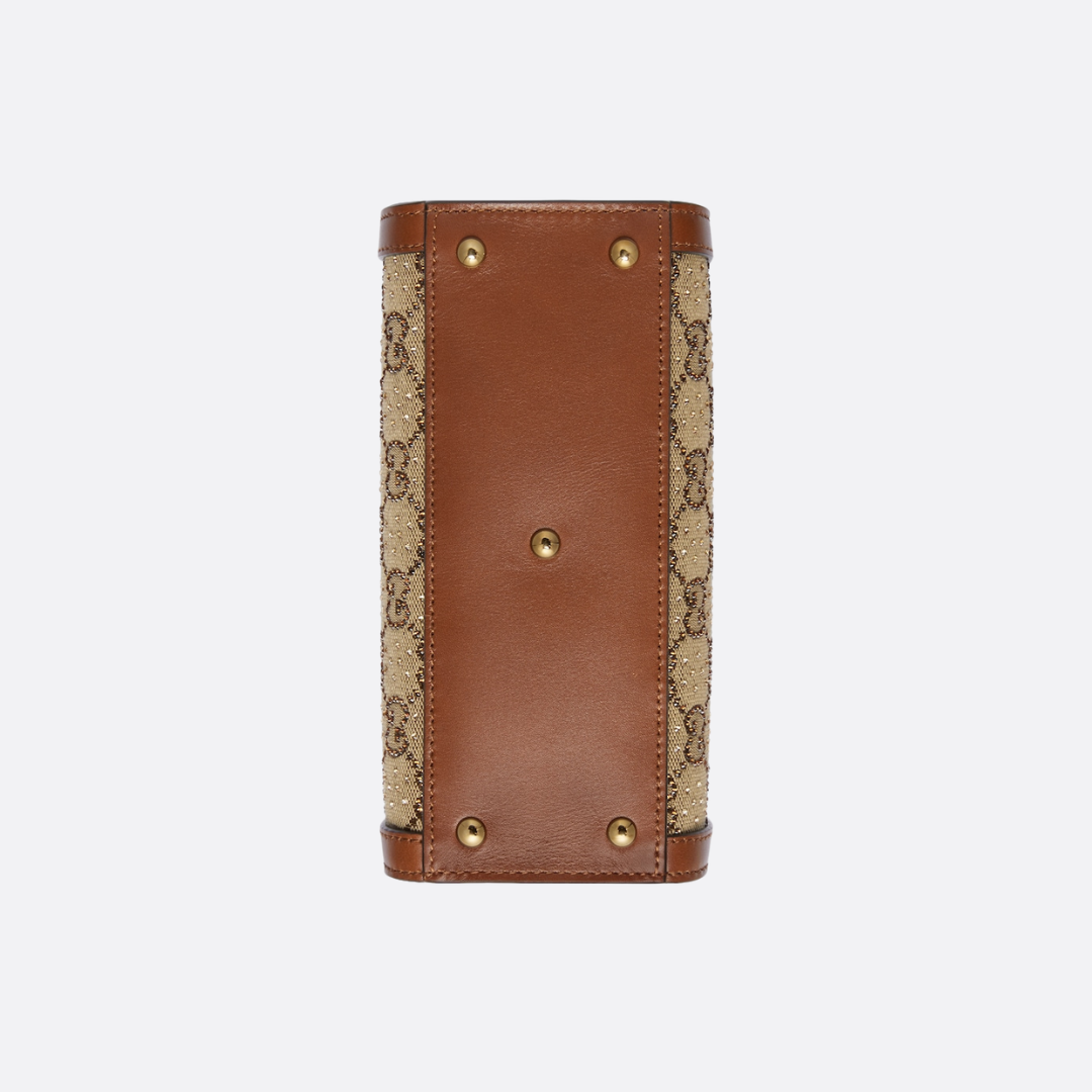 CARTERA TOTE PEQUEÑO GUCCI DIANA CON CRISTALES