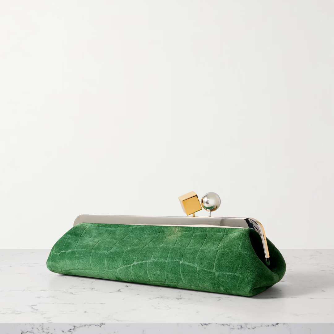 CLUTCH JACQUEMUS LE SALON DE ANTE EFECTO COCODRILO