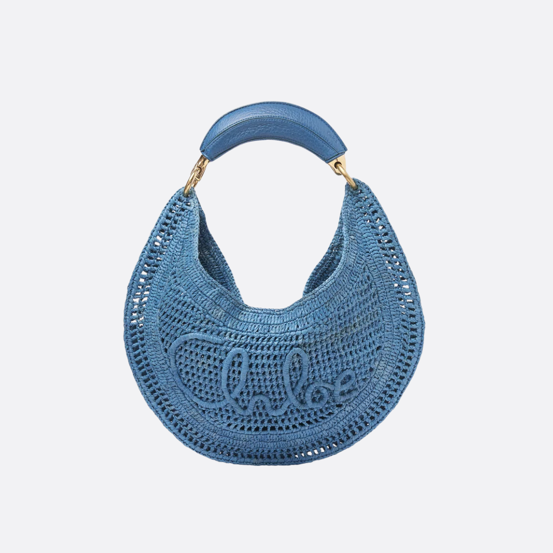 CARTERA CHLOÉ HOT SUMMER BANANA DE RAFIA