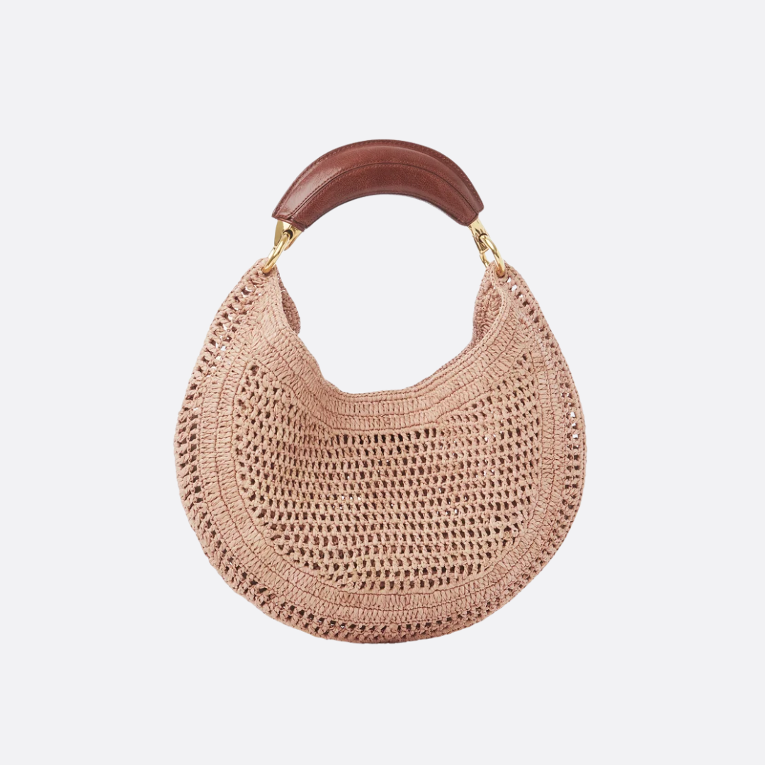 CARTERA CHLOÉ HOT SUMMER BANANA DE RAFIA