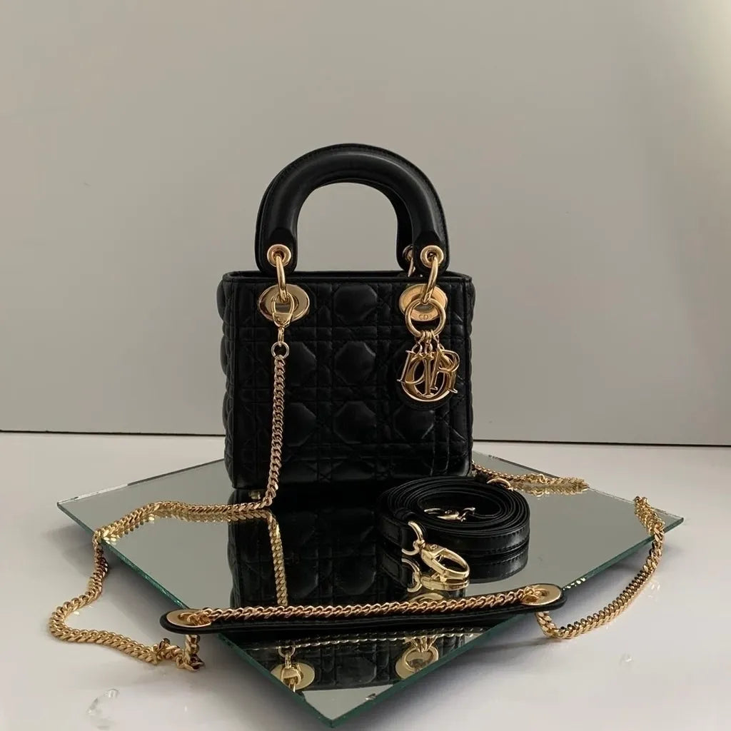 CARTERA MINI LADY DIOR