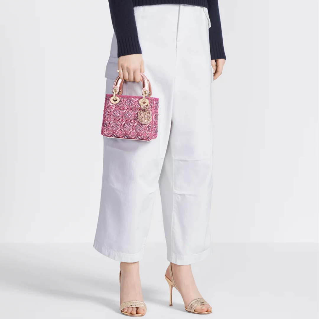 LADY DIOR MINI PERLAS