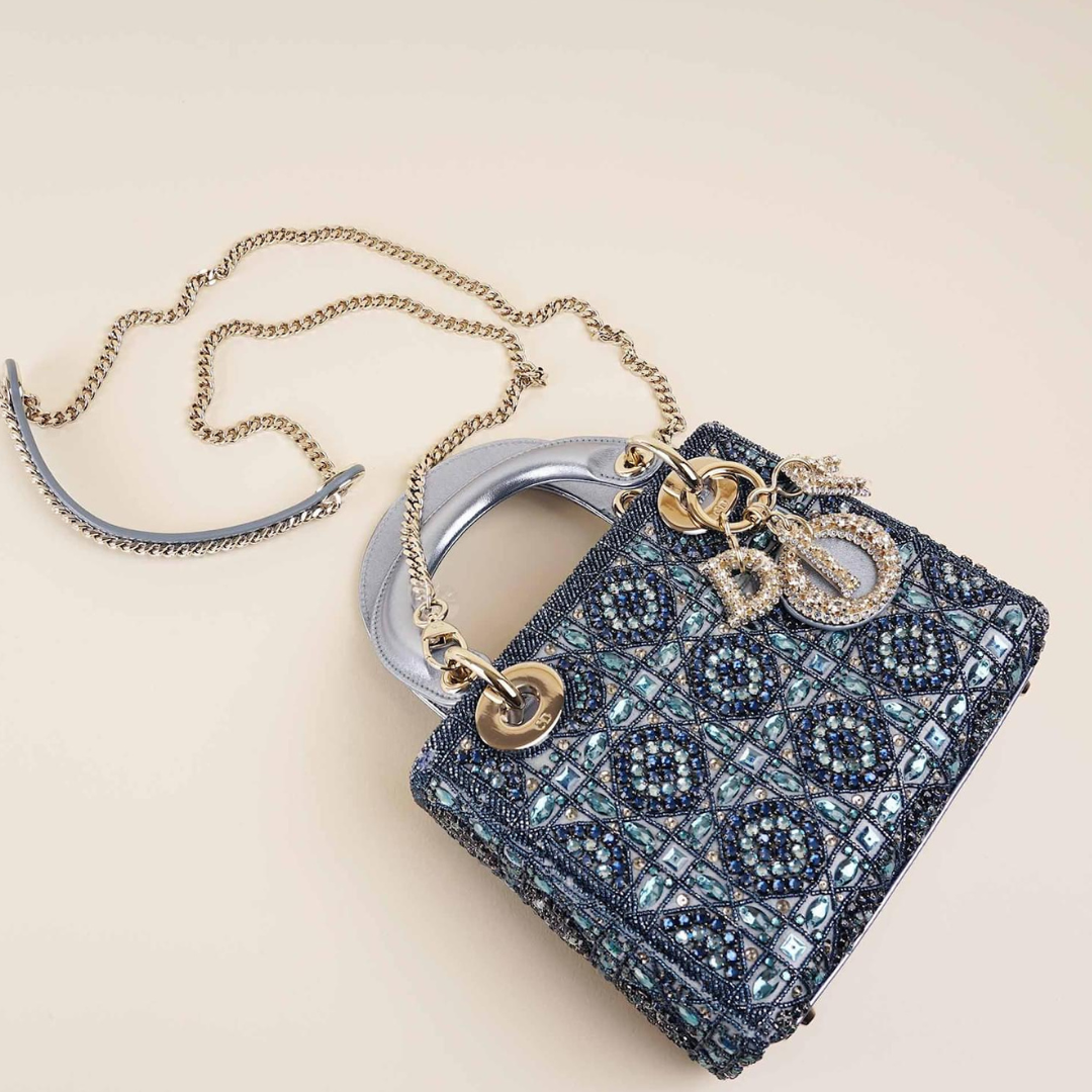 LADY DIOR MINI PERLAS