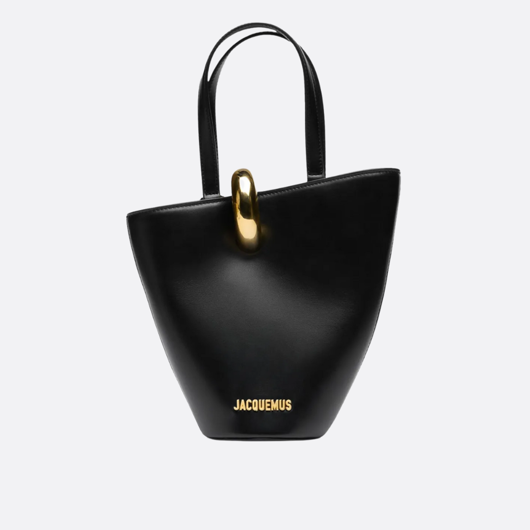 TOTE JACQUEMUS LE PETIT BAMBOLA LEDER