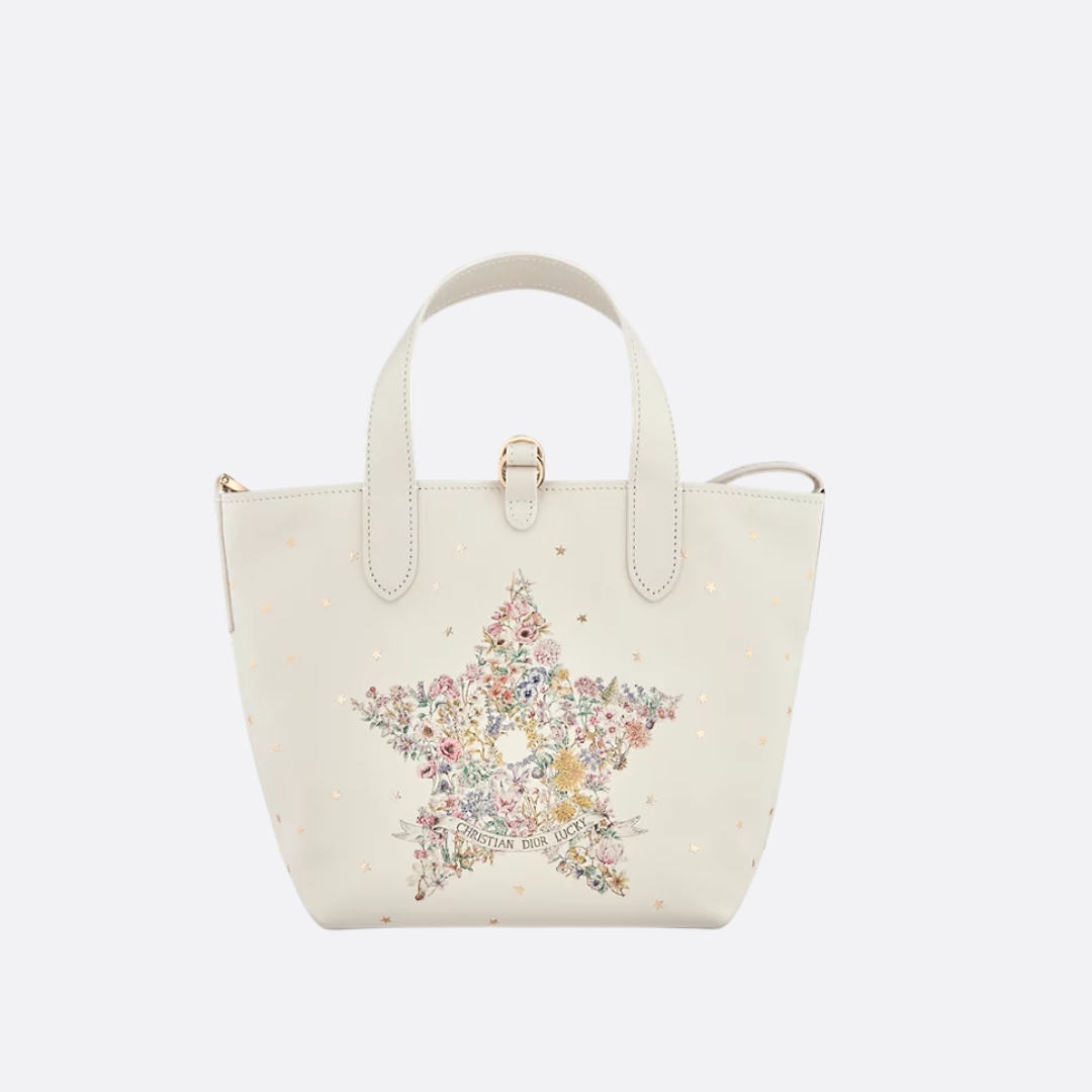 CARTERA TOTE VERTICAL PEQUEÑO DIOR LUCKY DIOR TOUJOURS