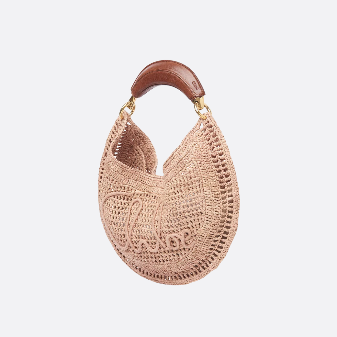 CARTERA CHLOÉ HOT SUMMER BANANA DE RAFIA