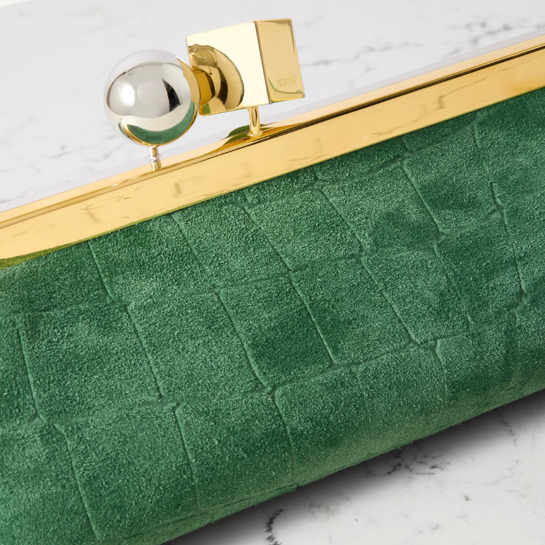 CLUTCH JACQUEMUS LE SALON DE ANTE EFECTO COCODRILO