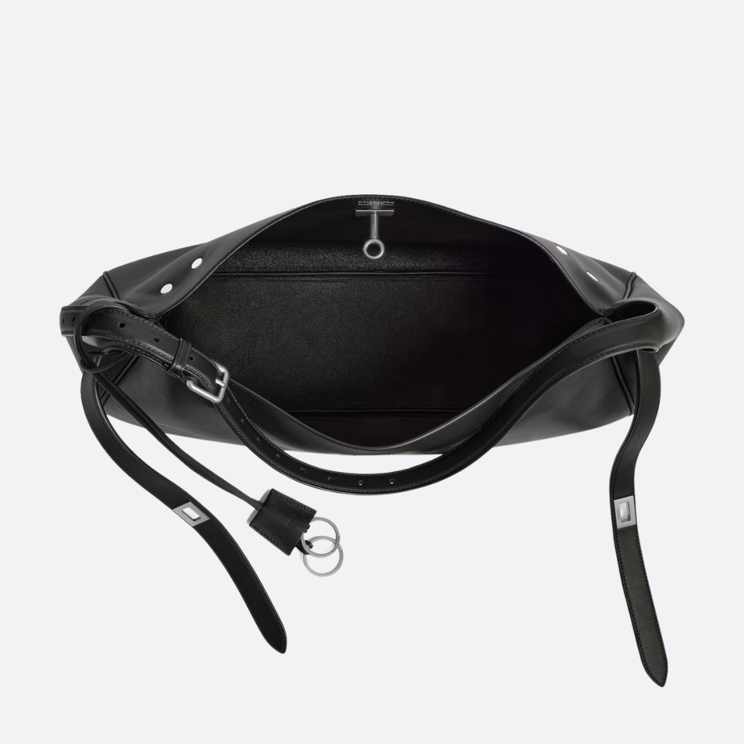 CARTERA DE HOMBRO MEDIANO BEL AIR PARA ELLA EN NEGRO – BALENCIAGA