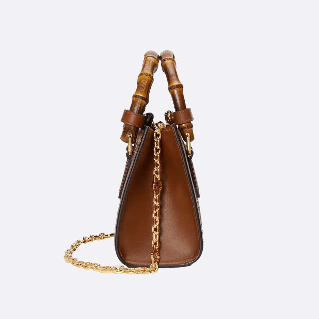 CARTERA TOTE PEQUEÑO GUCCI DIANA CON CRISTALES