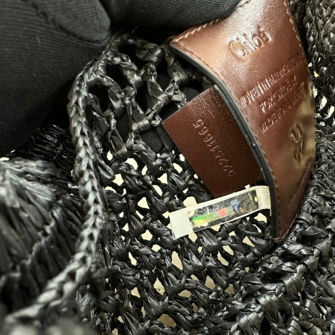 CARTERA CHLOÉ SUMMER PLÁTANO DE RAPHIA