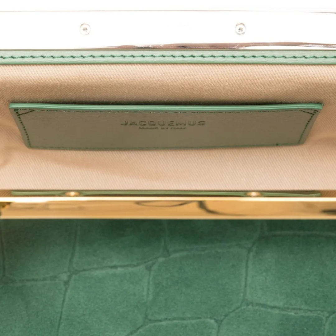 CLUTCH JACQUEMUS LE SALON DE ANTE EFECTO COCODRILO