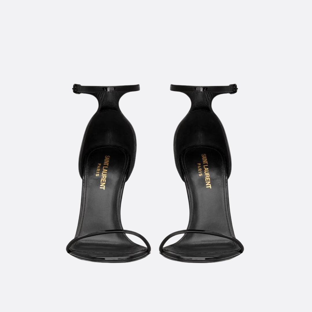 KIT DE FIRMA DE YSL: CARTERA LOULOU Y SANDALIAS OPYUM