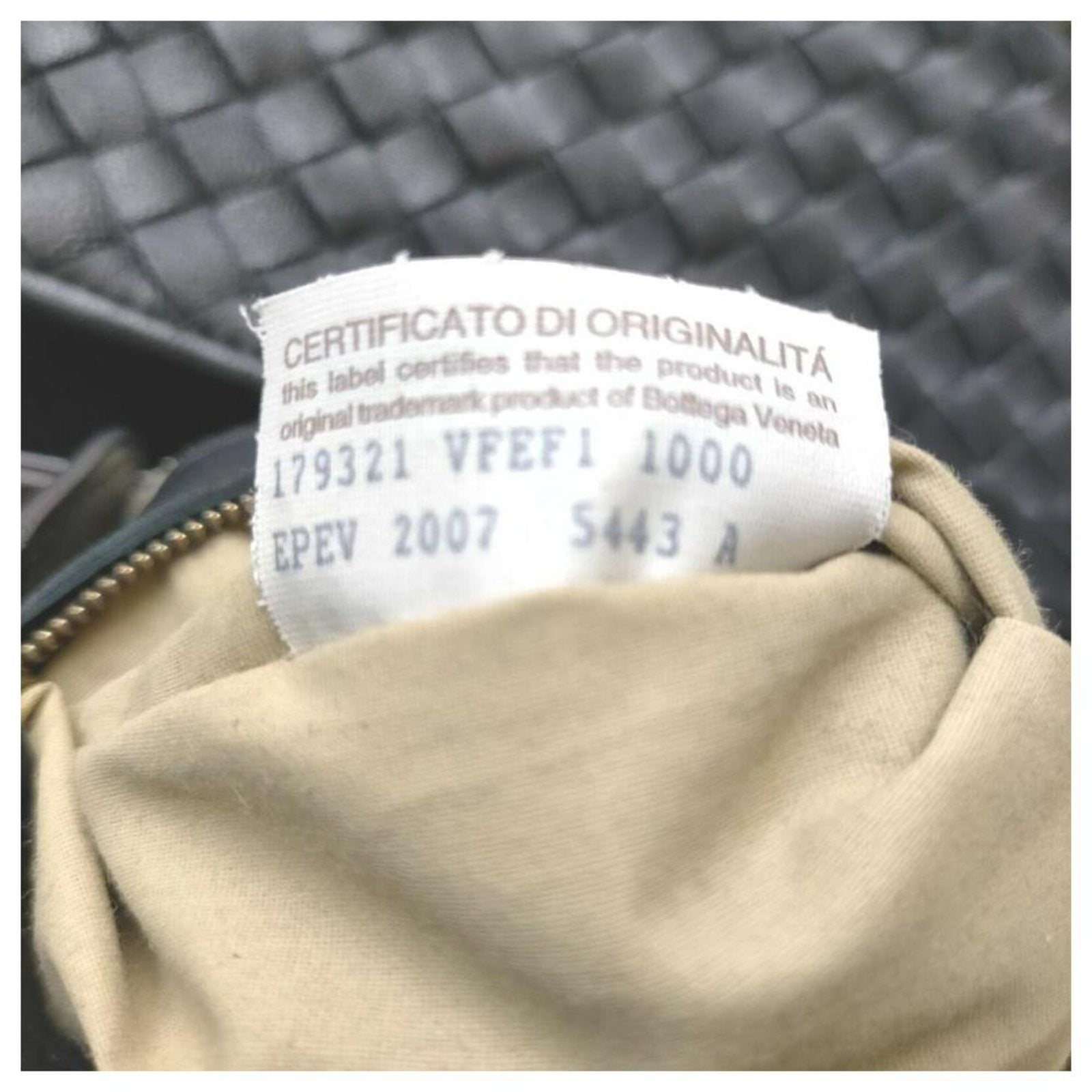 CARTERA DE VIAJE BOTTEGA VENETA INTRECCIATO